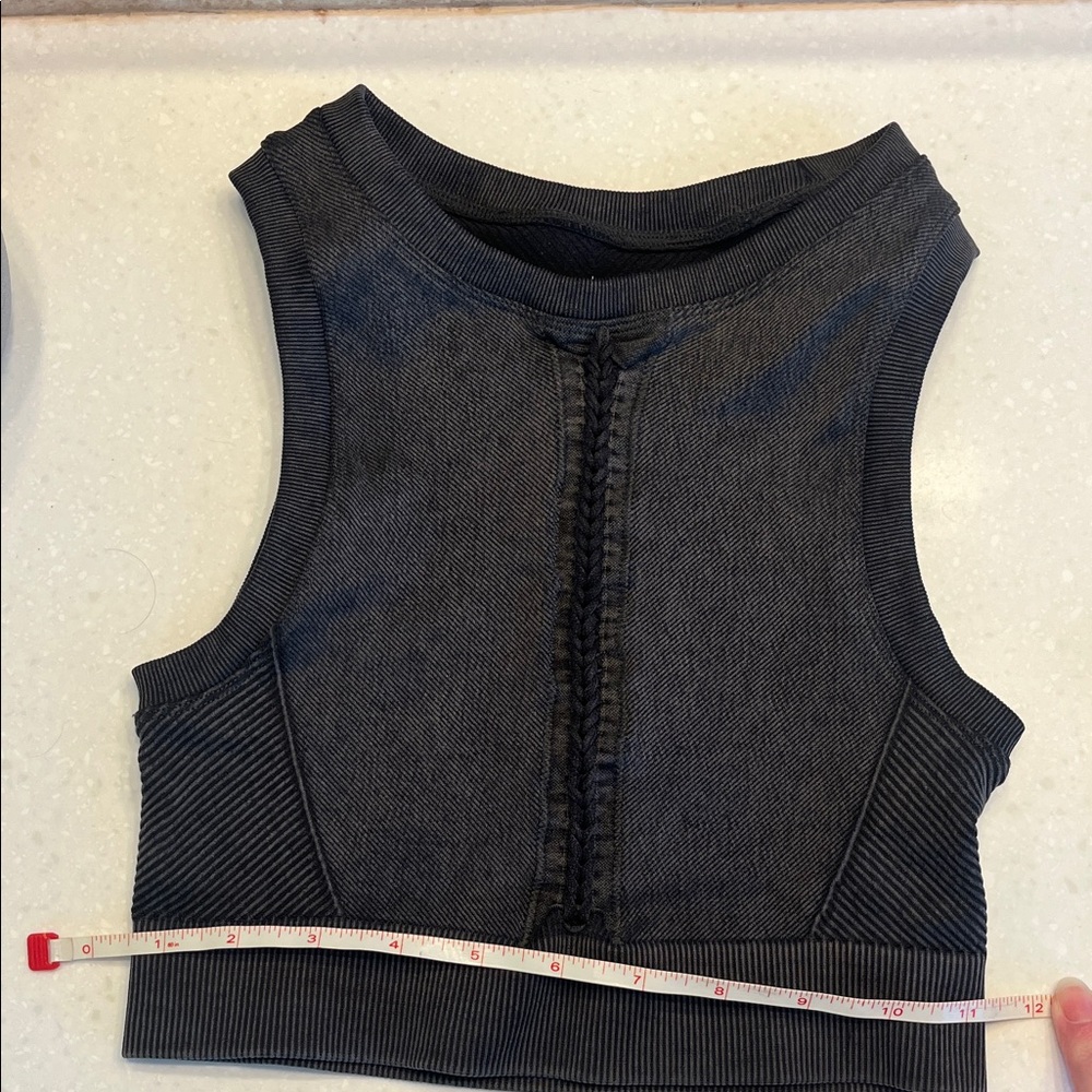 aerie Ribbed Tank Top Set - Black, Blue, Beige, Lime - Picture 3 of 13